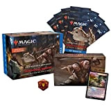 Magic The Gathering Bundle di Commander Legends: Battle for Baldur’s Gate, 8 Buste Dell’espansione e Accessori (Versione Inglese), Multicolore