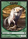 Magic The Gathering - [Wolf Token (Green) - Innistrad - Innistrad