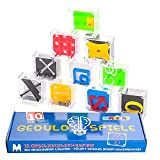 Magicat Confezione da 10 cubi rompicapo puzzle | Puzzle per bambini ed adulti, giocattolo da regalare, regalo per festa e ...