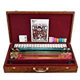 Mahjong Gioco da Tavolo Stile Americano Majiang Set, Selezionata Produzione Melamina Alta qualità E Sana, mAh Jong Majong mAh Jongg ...
