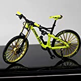 Maifa 1:10 Modello Bici, Bicicletta Mountain Bike Modello Mini Bicicletta Mini Curva Modello Bicicletta Cool Boy Toy Decorazione Artigianato per ...