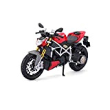 Maisto 5-11024 - Modellino di Ducati MOD. Streetfighter S in Scala 1:12