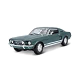 Maisto 531166 - 1:18 Ford Mustang Fliessheck 1967, Verde