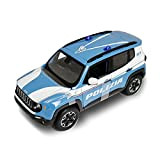 Maisto MI31520 Jeep Renegade Polizia 1:24 MODELLINO Die Cast Model Compatibile con