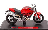 Maisto MODELLINO in Scala Compatibile con Ducati Monster 696 Red 1:18 MI08056R
