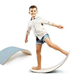 MAMOI® Balance Board per bambini 85x30cm | Altalena basculante di equilibrio per bambini | Sport tavola di equilibrio sostenibile in ...