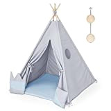 MAMOI® Tende per bambini Tenda da gioco Teepee per bambini in legno | Tenda teepee indoor design minimalista | Tenda ...