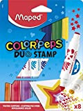 Maped Pennarelli Color'Peps Duo Stamp X8 In Box