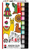 Marabu- Window Color Set Lama, Multicolore, 25 ml (Confezione da 10), 406000000126