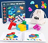 MARAYAN Giochi Montessori in legno per bambini 3 4 5 6 anni - Puzzle tangram-bloccho logico di costruzione intelligenza-gioco da ...