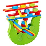 MARAYAN Gioco crocodile equilibrio-giochi legno montessori educativi creativi interattivi di concentrazione per bimba bambini 2 3 4 5 6 anni-Giocattolo ...