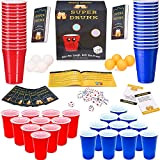 MarckersHome Beer Pong gioco di bere,divertente gioco per adulti per feste,Giochi per le feste per adulti a partire dai 18 ...