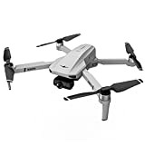 MARLO KF102 - Quadcopore pieghevole per drone a 3 assi con fotocamera/5G WiFi/GPS/4K HD/3D VR, tempo di volo 22 minuti, ...
