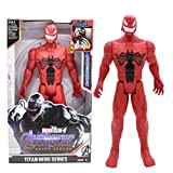 Marvel Avengers Spider-Man, Venom Deluxe Action Figure 30 cm con Blaster Titan Hero Ispirata al film di Spider-Man per Bambini ...