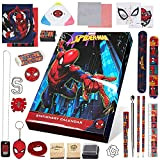 Marvel Calendario dell'Avvento 2022 - 24 Gadget Spider-Man Avengers da Scoprire(Spiderman Multicolore)