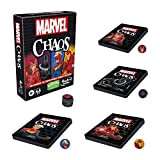 Marvel Chaos - Gioco di carte con Supereroi Marvel, gioco amusante per la famiglia, da 8 anni, facile da imparare