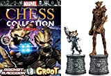 Marvel Comics Chess Collection Double Special Edition Groot & Rocket Racoon