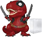 Marvel: Deadpool Parody - Dinopool Funko Pop!, in vinile con custodia protettiva compatibile con Pop Box