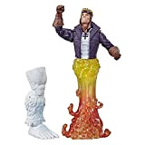 Marvel Hasbro Legends Series 6" Collectible Action Figure Cannonball Toy (X-Men/X-Force Collection) – with Wendigo Build-A-Figure Part