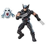 Marvel Hasbro Legends Series 6" Collectible Action Figure Wolverine Toy (X-Men/X-Force Collection) – with Wendigo Build-A-Figure Part