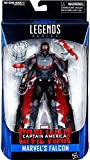 Marvel Legends, Captain America: Civil War, Falcon Exclusive Action Figure, 6 Inches by Hasbro