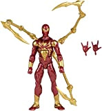 Marvel Legends Series Spider-Man, action figure di Iron Spider da 15 cm, include 2 accessori