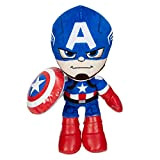 Marvel- Peluche Captain America, Giocattolo per Bambini 3+Anni, GYT42