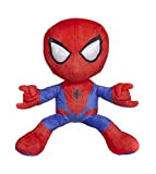 Marvel - Peluche Spiderman, 5 modelli di pose diverse, 30 cm (12"), licenza ufficiale (Spiderman Lancia Ragnatela Rossa)