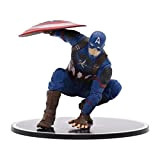 Marvel Series Avengers, Action Figure di Super hero Capitan America da 10 cm, Action Figure di Capitan America da 10 ...
