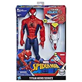 Marvel Spider-Man - Spider-Man Titan Power FX - Spider-Man e Power Pack - 30 cm - Parla in francese - ...