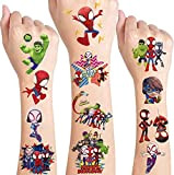 Marvel Spidey and His Amazing Friends Tatuaggi 8 fogli Spidey Temporanei Tatuaggi per Bambini Bomboniere | Spiderman Tatuaggi Temporanei Forniture ...