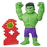 Marvel Spidey e i Suoi Fantastici Amici, Hulk Spaccatutto, Giocattolo per età prescolare, Action Figure di Hulk da 25 cm ...