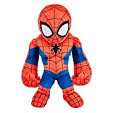 Marvel - Super Eroi Morbido Peluche di Spider-Man con Mani Giganti e Suoni, Giocattolo per Bambini 3+ Anni, HHK87