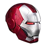 Maschera indossabile di Iron Man MK5,casco con comandi vocali,apertura e chiusura elettrica,1:1,per bambini e adulti,per Halloween e feste in maschera,per ...