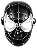 Maschera per Costume - Travestimento - Carnevale - Halloween - Uomo ragno- Super eroe - Uomo Ragno - Nero - ...