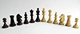Master Of Chess Classic STAUNTON No.6 Figure di scacchi in legno professionali ponderate; Pezzi da torneo King 98mm