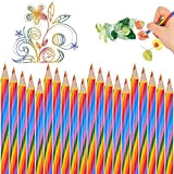 Matite Arcobaleno 20 Pcs Colorate Acquarellabili Colori Matita 4 In 1 Colouring Pencils Colorata Disegno Colorato Regalo Festa Bambini Set ...