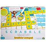Mattel Games HCK86 – Scrabble Junior Kids gioco di parole crociate con 2 livelli di gioco, 6 mini giochi e ...