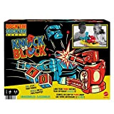 Mattel Games-Rock 'Em Sock 'Em Robots Colpisci e Blocca, Gioco da Pugilato ad Azionamento Manuale con Scontro sul Ring tra ...