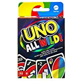 Mattel Games - UNO All Wild, Gioco di Carte per Famiglie e Bambini 7+ Anni, HHL33