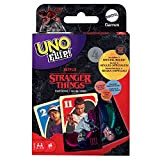 Mattel Games - UNO Flip Stranger Things, Gioco di Carte per Bambini 7+ Anni, HJP41