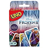 Mattel Games-UNO Gioco di Carte Versione Frozen 2 Giocattolo per Bambini 7+ Anni, GKD76