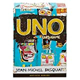 Mattel Games - Uno, Jean-Michel Basquiat Gioco di Carte, Edizione Speciale Artista, GDG38