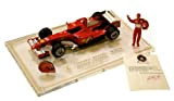Mattel HW J2996, Modellino Ferrari F2006 di M. Schumacher, Brazil GP + casco, Action Figure e certificato