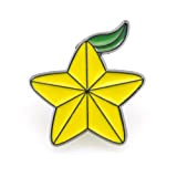 MayDee Kingdom Hearts distintivo Kingdom Hearts Anime Peripherals stella frutta spilla regalo per fan carambola badge