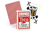 Mazzo di carte Bee Jumbo index Rosso (US Playing Card Company)