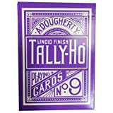 Mazzo di Carte Tally Ho Reverse Circle Back (Purple) Limited Ed. by Aloy Studios - Mazzi di Carte da Gioco ...