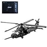 MBKE Technic - Blocchi di costruzione per elicotteri, MH-60G, modello di elicottero militare, per bambini e adulti, compatibili con Lego ...
