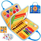 MCGMITT Busy Board per Bambini, Giochi Educativi Montessori 1 Anno Pannello Sensoriale Bambini Prescolare 2 3 4 Anni, attività con ...