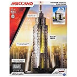 MECCANO 6024902 - Confezione per Costruire L'Empire State Building e L'Arco di Trionfo, Pezzi in Metallo